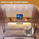 Advwin LED Over Bed Desk w/ Charging Station