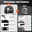 Advwin Waterproof Bike Storage Tent for 5 Bikes