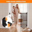 Advwin 27.5-43" Adjustable Metal Sliding Safety Gate