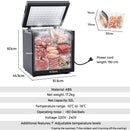 Advwin 50L Chest Freezer with Removable Wire Basket
