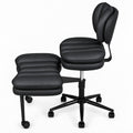 Advwin Cross-Legged Office Chair PU Leather