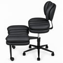 Advwin Cross-Legged Office Chair PU Leather