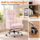 Advwin Office Armchair with Adjustable Arms & Footrest