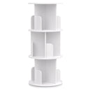 Advwin 3-Tier Rotating 360° Bookshelf Organizer