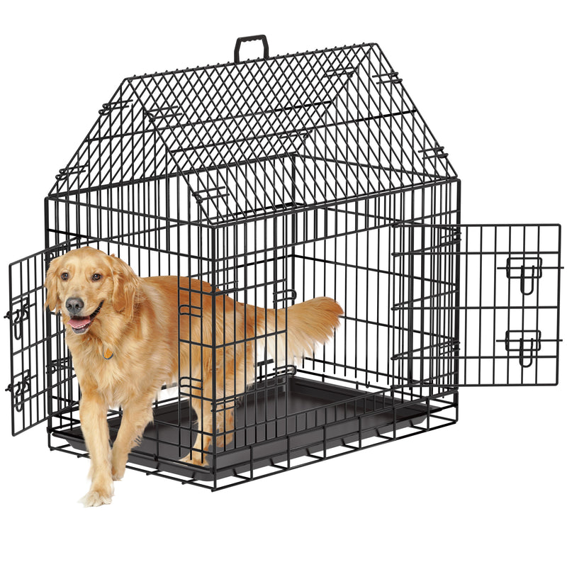 Advwin Heightened Double Door Dog Crate