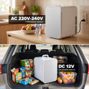 Advwin 13L Portable Mini Fridge White