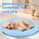 Advwin Round Waterproof Dog Cat Self-Cooling Mat