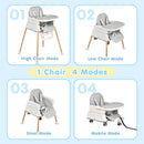 Advwin 4‑in‑1 Baby High Chair Portable Feeding Chair
