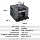 Advwin Snow Ice Maker Machine 60KG/24H Self-Cleaning