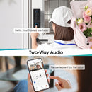 Advwin Wireless Video Doorbell w/ Chime & Human Detection