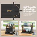 Advwin 2 Tier Dish Drying Rack Plate Drainer