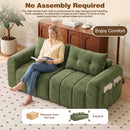 Advwin 2 Seater Modular Sofa w/ Chenille Fabric 170cm
