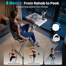 Advwin Foldable Exercise Bike with Desk