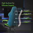Advwin Computer Gaming Chair with Footrest 135° Tilt