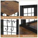 Advwin 4-Tier Wood Desktop Bookshelf w/ Adjustable Shelf