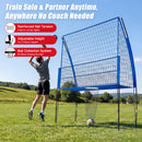 Advwin Volleyball Training Net 3-Level Adjustable Height