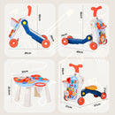 Advwin 5-in-1 Baby Walker