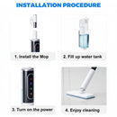 Advwin Steam Mop Cleaner with 2-Level Steam