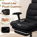 Advwin 135° Reclining Office Chair w/ Footrest & Headrest