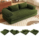 Advwin Folding Sofa Bed Convertible Floor Loveseat Sofa