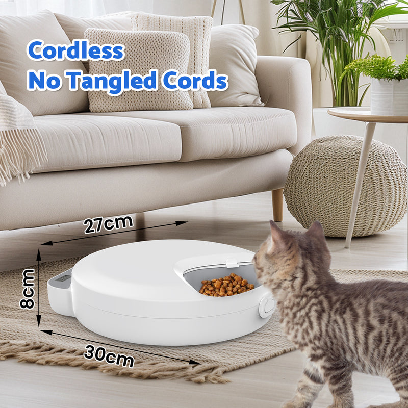Advwin Automatic Cat Feeder Pet Food Dispenser
