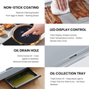 Advwin Electric Hot Grill Pan with LCD Touchscreen