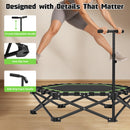 Advwin 42" Mini Trampoline 3s Quick Folding