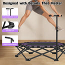 Advwin 42" Mini Trampoline 3s Quick Folding