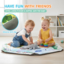 Advwin Baby Play Gym Mat 8-in-1 Tummy Time Mat & Ball Pit