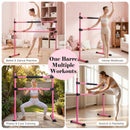 Advwin Double Ballet Barre Height Adjustable