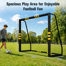 Advwin 3m × 2m Soccer Goal w/ Foam Safety Padding