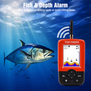 Advwin Portable Sonar Fish Finder Rechargeable Castable