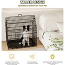 Advwin Heightened Double Door Dog Crate