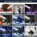 Advwin 900W Snow Machine with RGB Lights (Pre-Order)