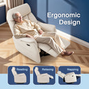 Advwin 360 Swivel Recliner Chair Beige