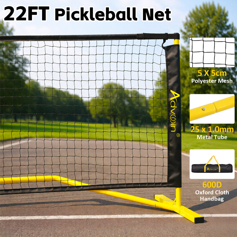 Advwin Pickleball Net 22FT