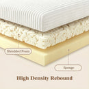 Advwin Folding Sofa Bed  Fold Out Corduroy Sleeper Couch