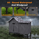 Advwin Outdoor Cat House Weatherproof Shelter