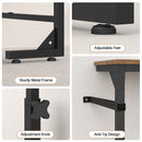 Advwin 200cm Narrow Sofa Table with 2 Power Outlets