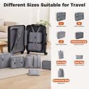 Advwin 20" Carry On Luggage with 7-Piece Travel Bag Set