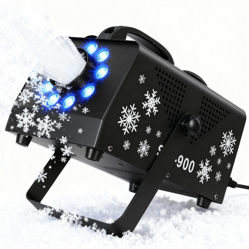 Advwin 900W Snow Machine with RGB Lights