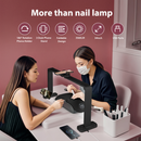 Advwin Foldable Nail Tech Lamp for Desk Black