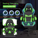 Advwin Computer Gaming Chair with Footrest 135° Tilt