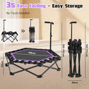 Advwin 42" Mini Trampoline 3s Quick Folding