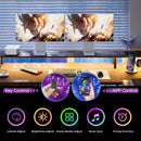 Advwin L Shaped Gaming Desk with Monitor Stand