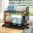 Advwin 2 Tier Dish Drying Rack Plate Drainer