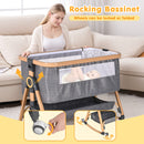 Advwin 3 in 1 Baby Bassinets with Mattress