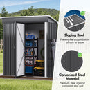Advwin Garden Shed Outdoor Storage
