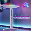 Advwin Electric Standing Gaming Desk RGB LED White (Pre-Order)
