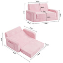 Advwin 3-in-1 Kids Loveseat Sofa Toddler Couch